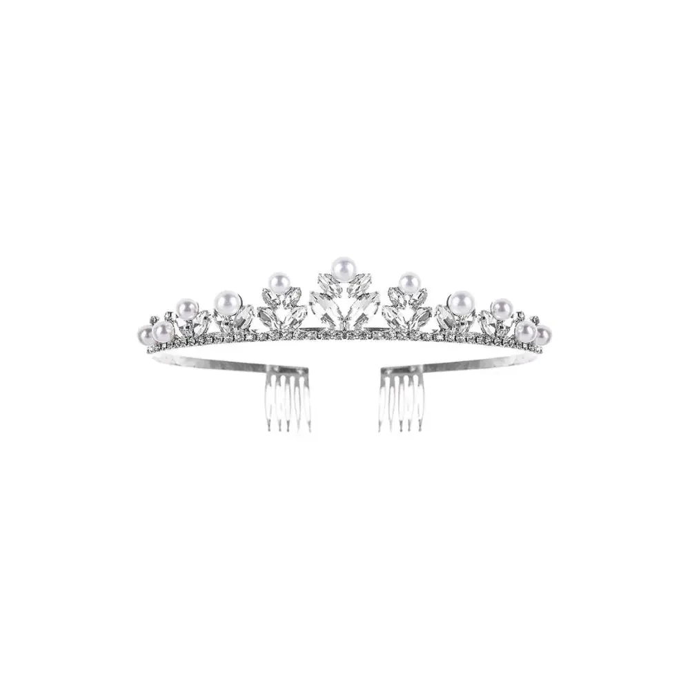 Princess Tiara Crown Silver+