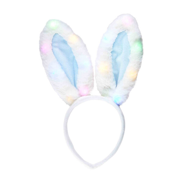Blue Light-up Bunny Ear Headband AMZ+