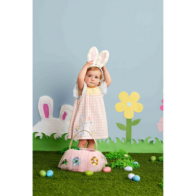 Pink Tutu Easter Basket+