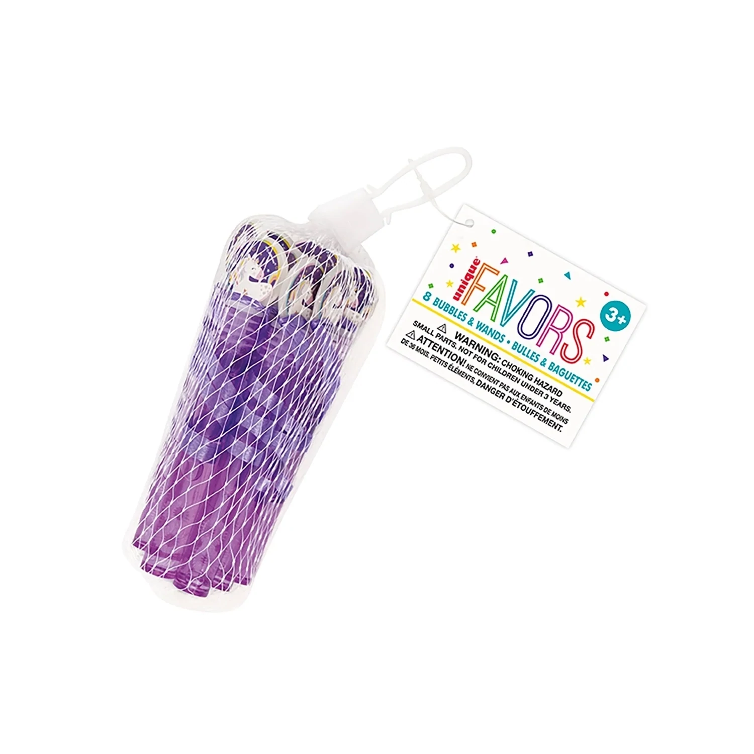 8ct Unicorn Party Favor Bubbles+