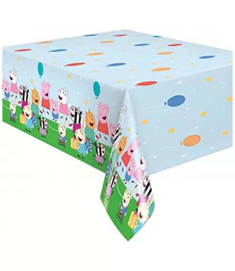 Peppa Pig Plastic Rectangle Table Cover