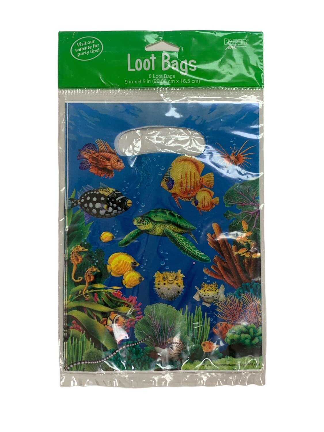8ct Ocean friends loot bag+