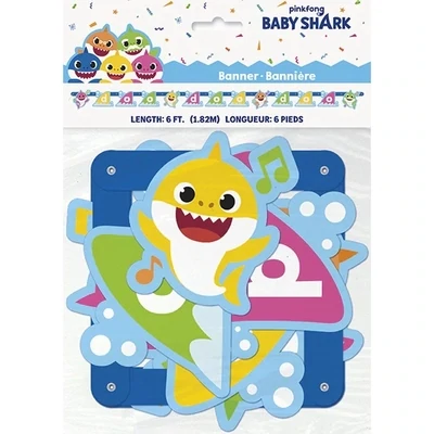 Baby Shark Large Jointed Banner+