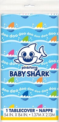 Baby Shark Plastic Tablecover+ amz