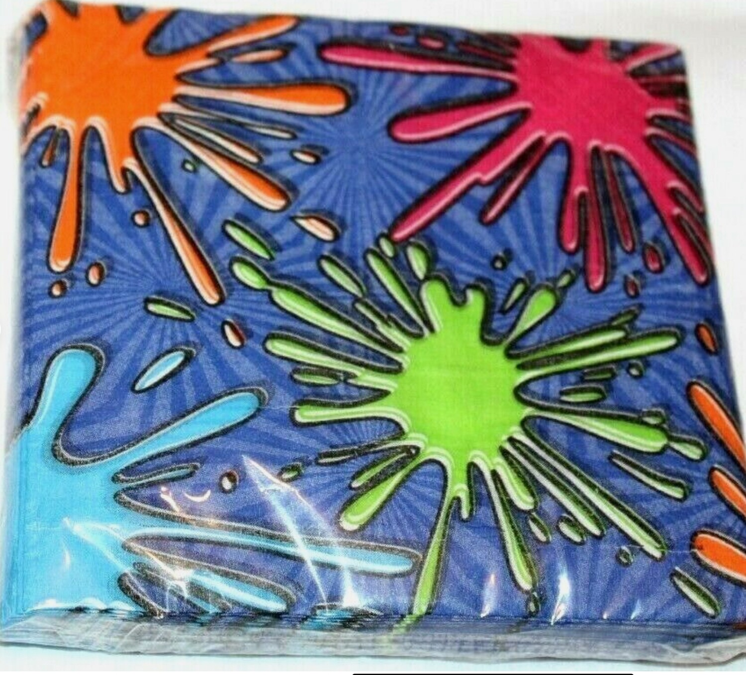 Birthday Splat Beverage Napkins+