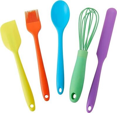 Little Chefs Kitchen Utensils Set 5ct AMZ+