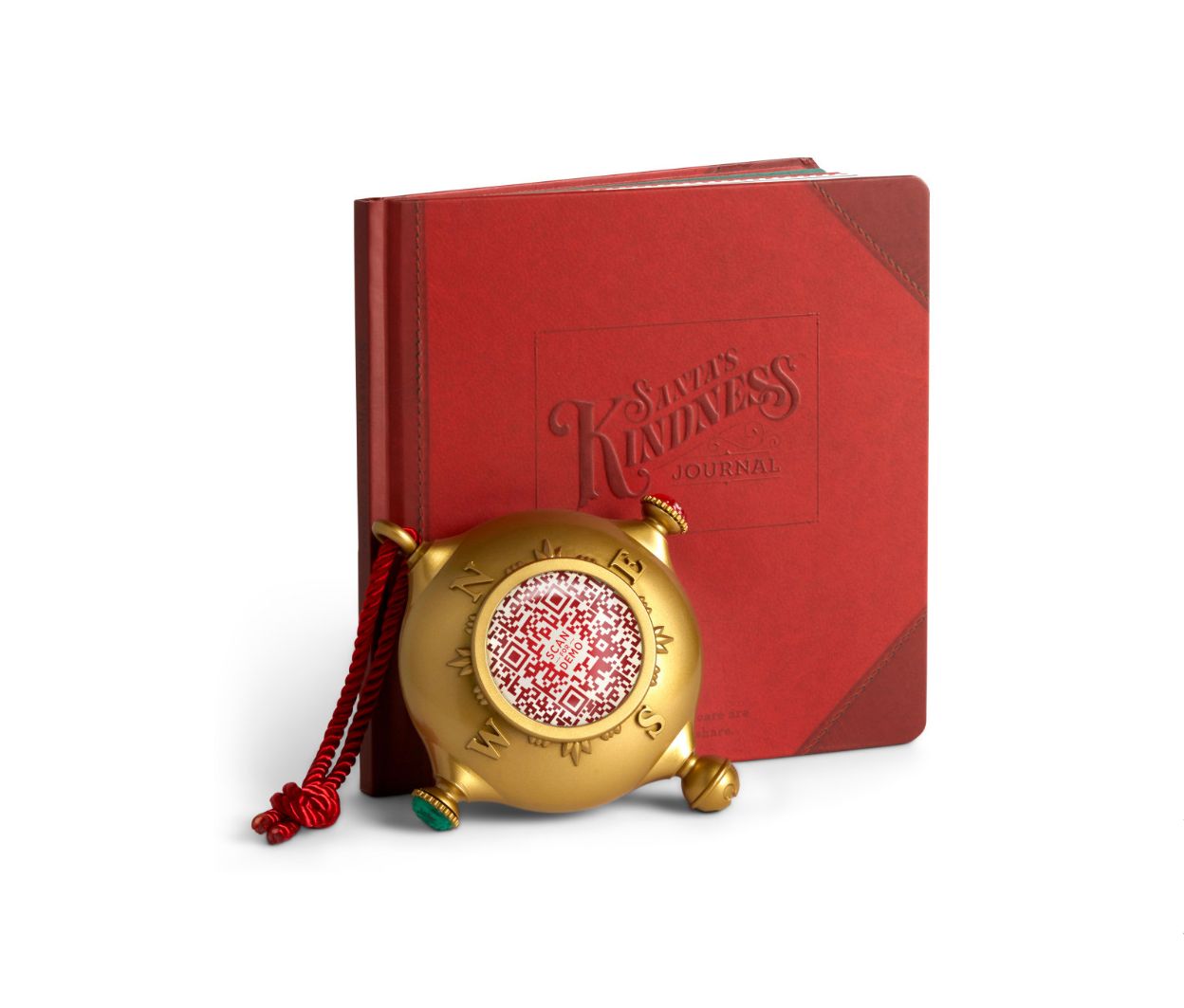 Santa’s Kindness, Style: Santa’s Ornament &amp; Journal