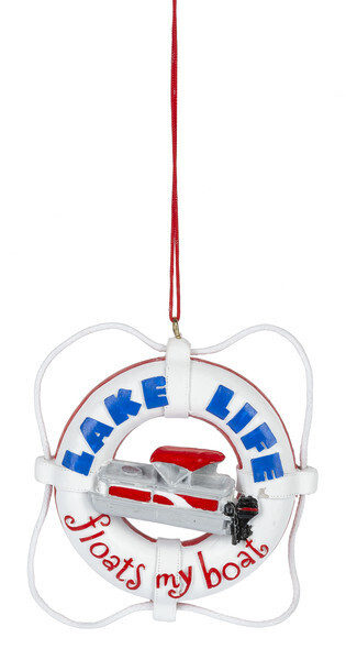 Lake Ornament +, Style: Floats my Boat ornament