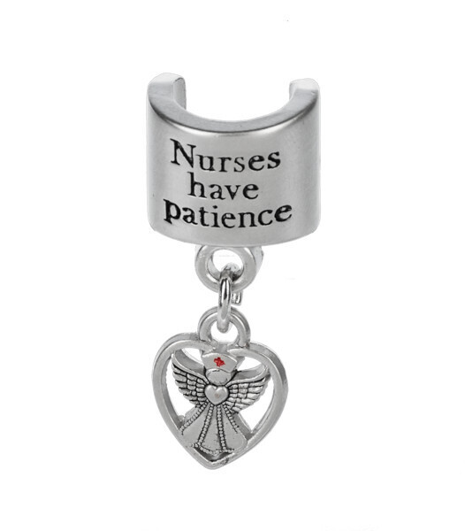 Stethoscope Charm+, Style: Nurses have Patience