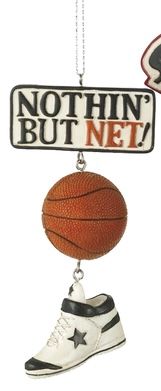 Sport Score Dangle Ornament +, Style: Basketball