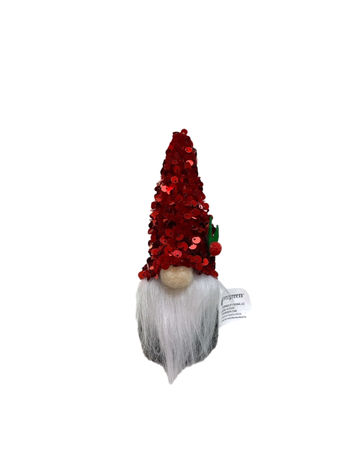 Mini Glitter Christmas Gnome+, Style: Full Beard