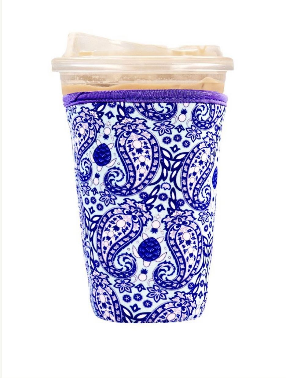 Insulated Drink Sleeve Holder +, Style: Paisley