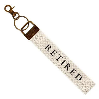 Canvas Keychain - Retired+