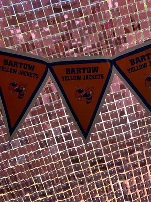 Polk County School Spirit Pennant Banner + Bartow