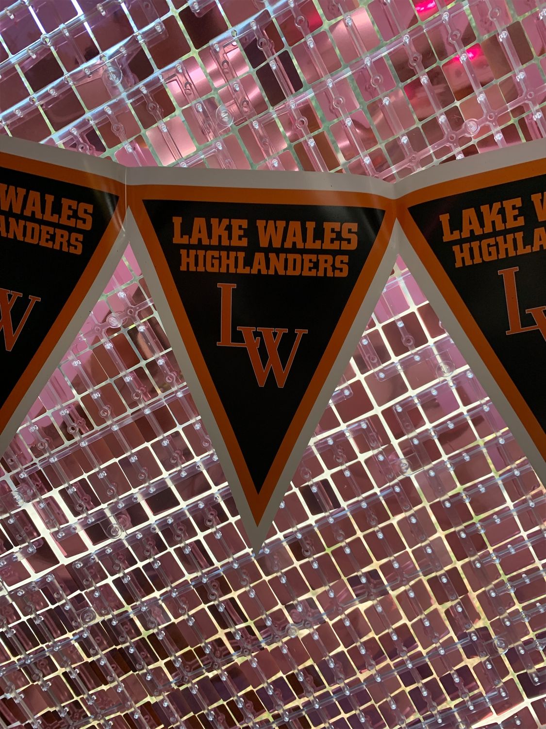 Polk County School Spirit Pennant Banners+ Lake Wales