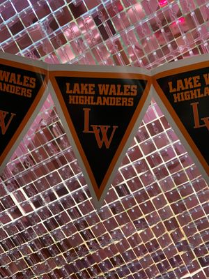 Polk County School Spirit Pennant Banners+ Lake Wales