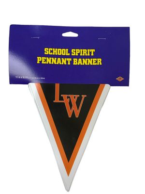 Polk County School Spirit Pennant Banners+ Lake Wales