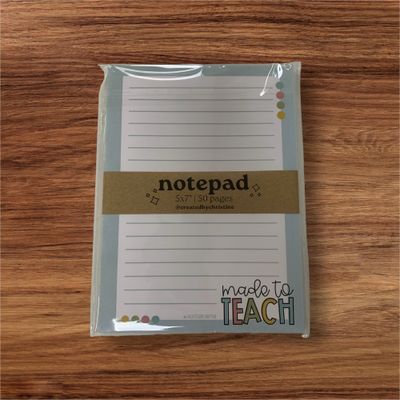 Made To Teach Notepad +