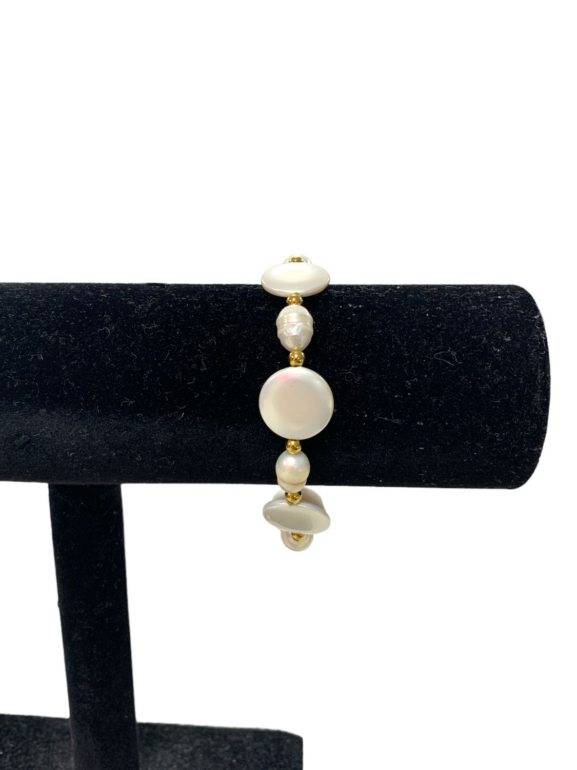 Pearl Bracelet &amp; Anklet, Pattern Items: Bracelet 9 cm