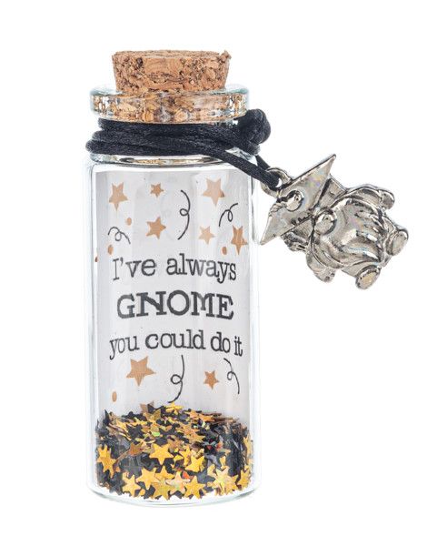 Keepsake Bracelets with message in a bottle +, Style: Gnome