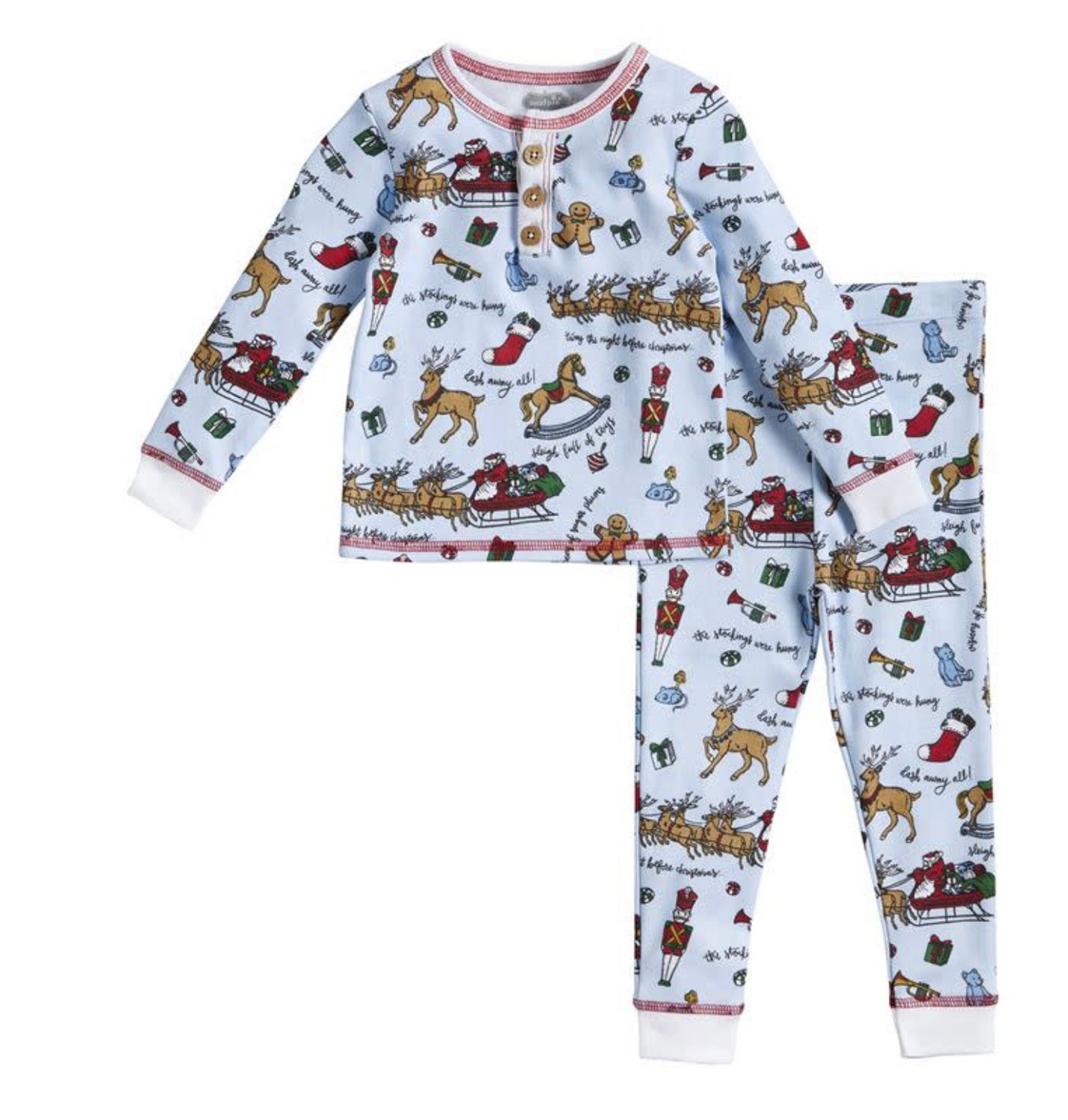 Night Before Christmas Boy Pajamas+, Size: 9-12 Month