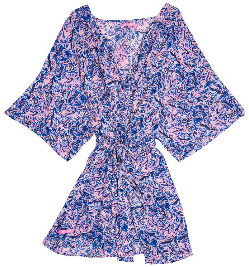 Simply Southern Beach Coverup Kimono Leaf+, Size: Adult Small-Medium