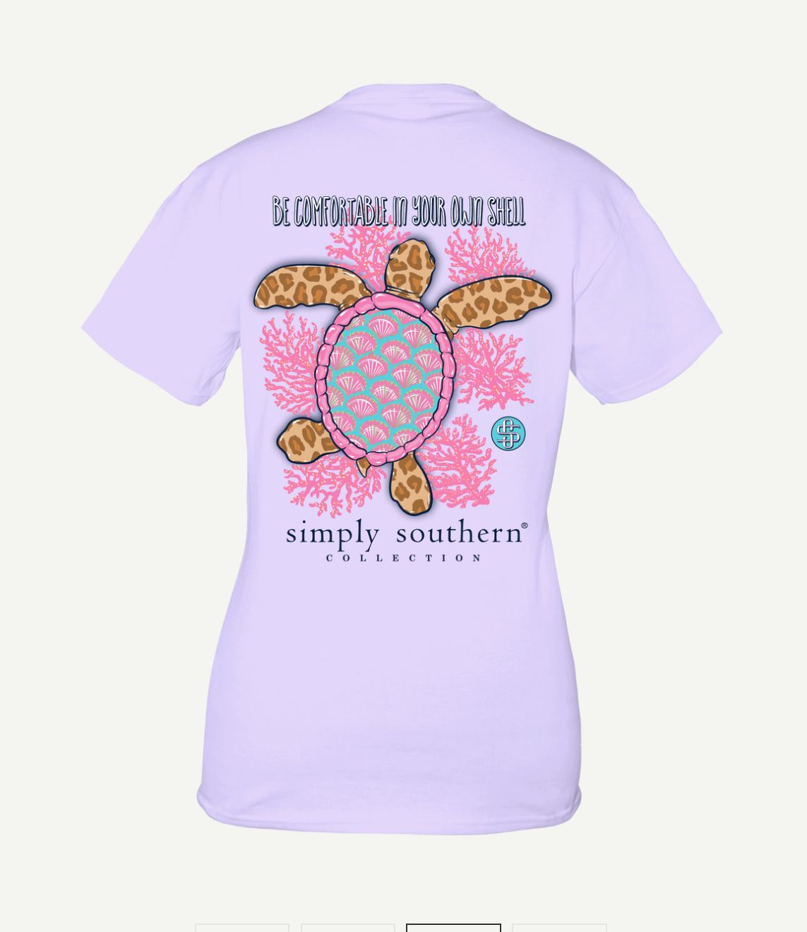 Simply Southern Short Sleeve Own Aster+, Size: Small