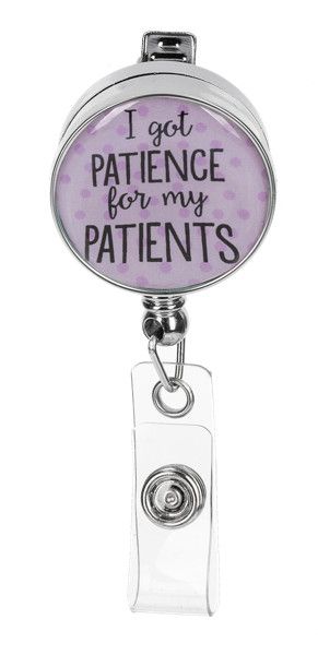 Nurse Badge Reels+, Style: Patience