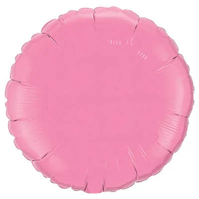18” Rose Round Mylar Balloon