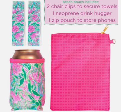 Lilly Pulitzer  Beach Day Pouch, Coming In Hot+