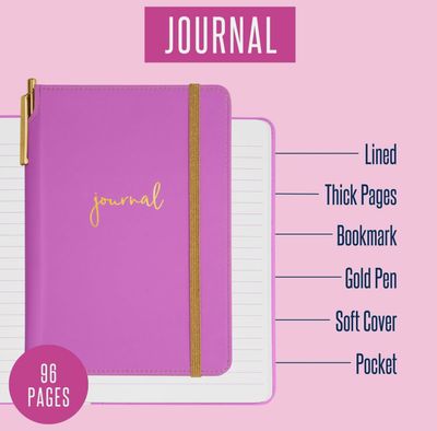 Lilly Pulitzer Journal with Pen Pattern:Play+