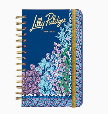 Lilly Pulitzer Medium 17 Monthly Agenda Seacret Escape Engingeered+