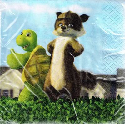 Over The Hedge Dessert Napkins AMZ+
