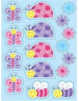Lil Lady Stickers 4 sheets AMZ+
