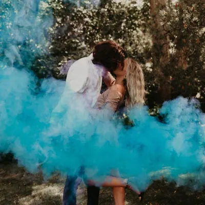 Gender Reveal Smoke Canister ( BOY) 1ct +