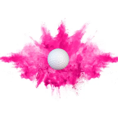 Gender Reveal Golf Balls (Blue and Pink)+