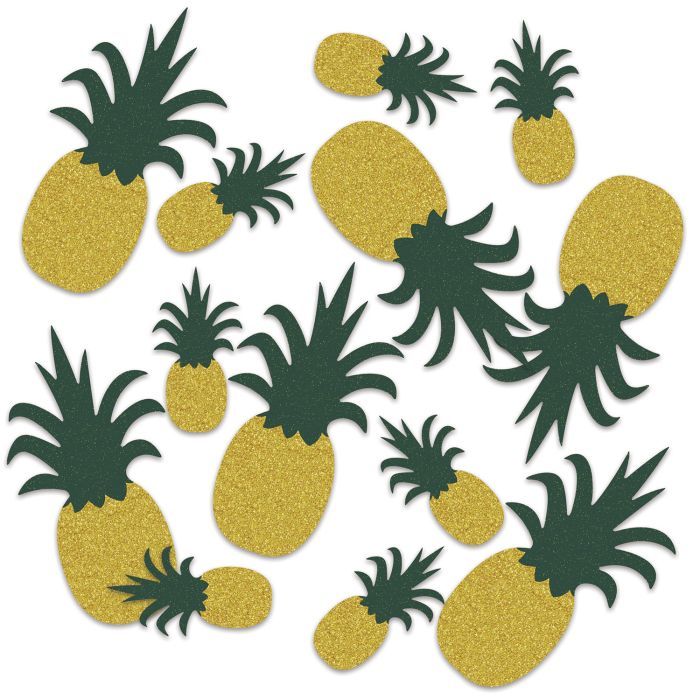 Pineapple Deluxe Sparkle Confetti+