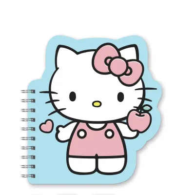 Hello Kitty Classic Blue Die-Cut Notebook +