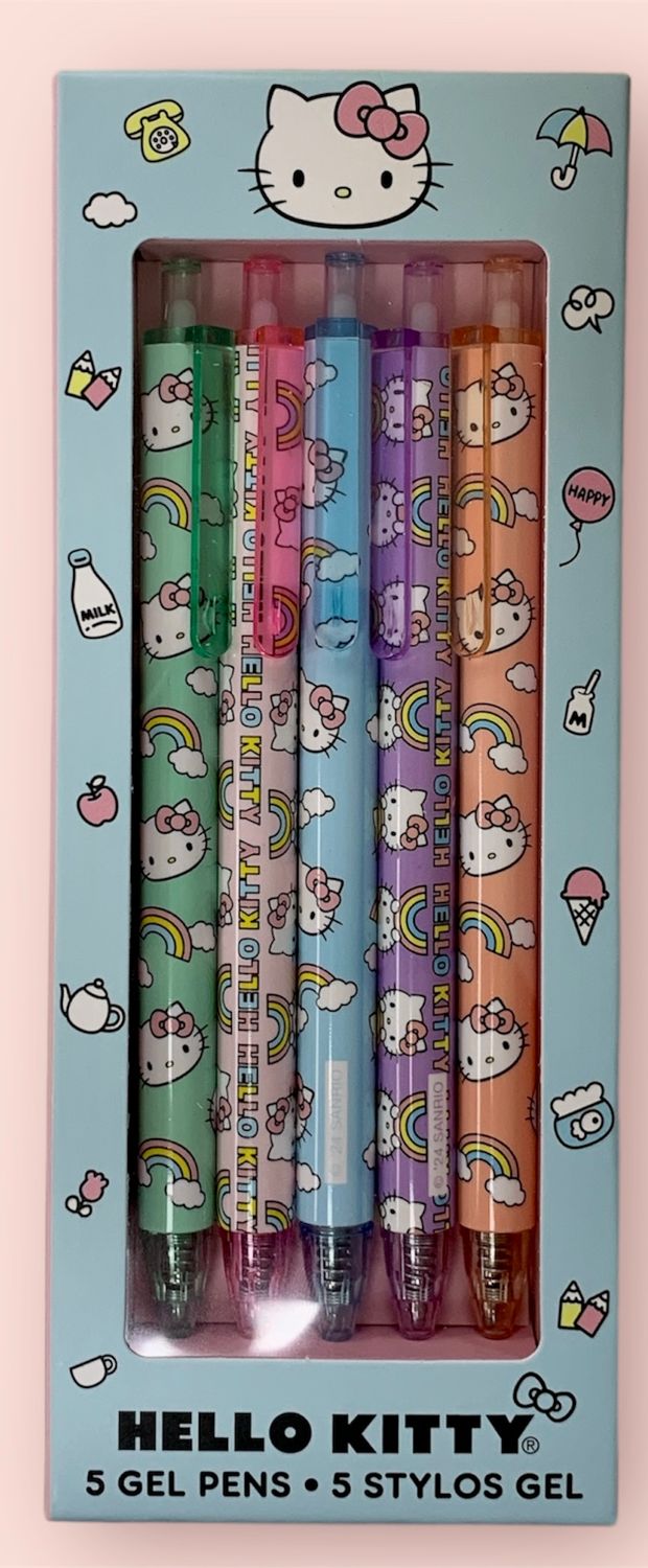Hello Kitty Classic Blue Gel Pens+