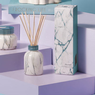 Volcano Modern Marble Reed Diffuser AMZ+