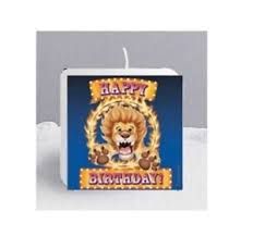 Big Top Circus Birthday Candle AMZ+