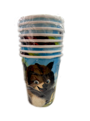 Over The Hedge Paper Cups 8 ct + AMZ