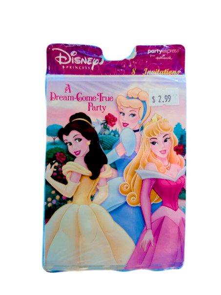 Disney Princess Dream Come True Invitations 8ct AMZ+