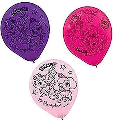 Palace Pets Latex Balloons 6ct AMZ+