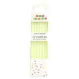 Candle set of 12 glow in the dark+