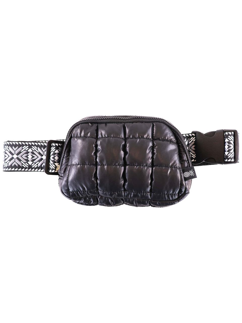 Simply Southern Puff Belt Bag/Cross Bag+, Color: BLACK