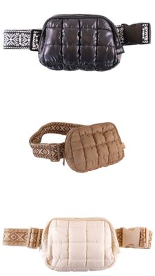 Simply Southern Puff Belt Bag/Cross Bag+
