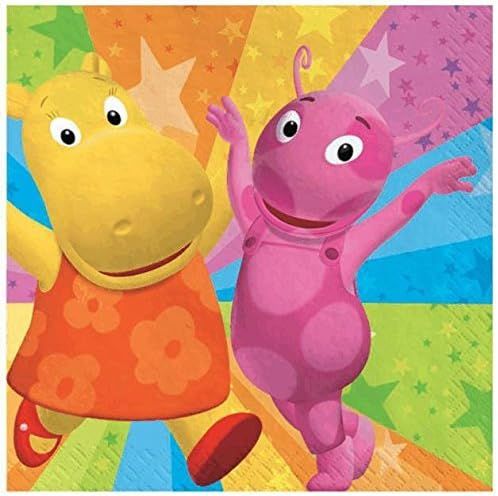 Backyardigans Beverage Napkins 16ct AMZ+