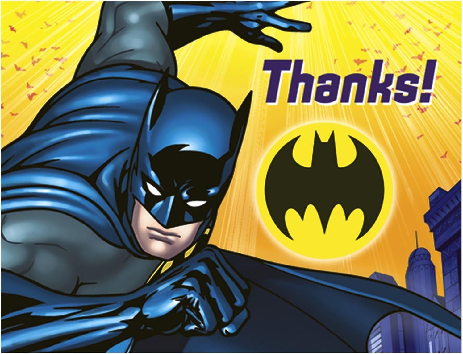 Batman Thank You Notes AMZ+