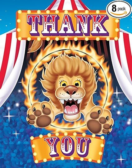 Circus Thank You Packs AMZ+